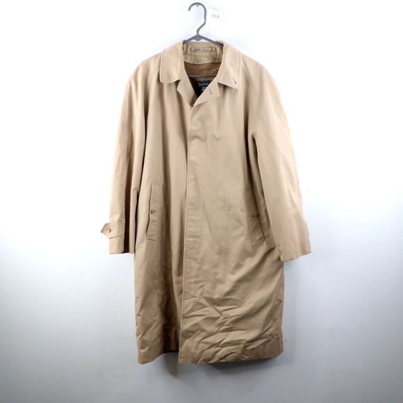 Vintage Burberrys Wool Lined Trench Coat Novacheck